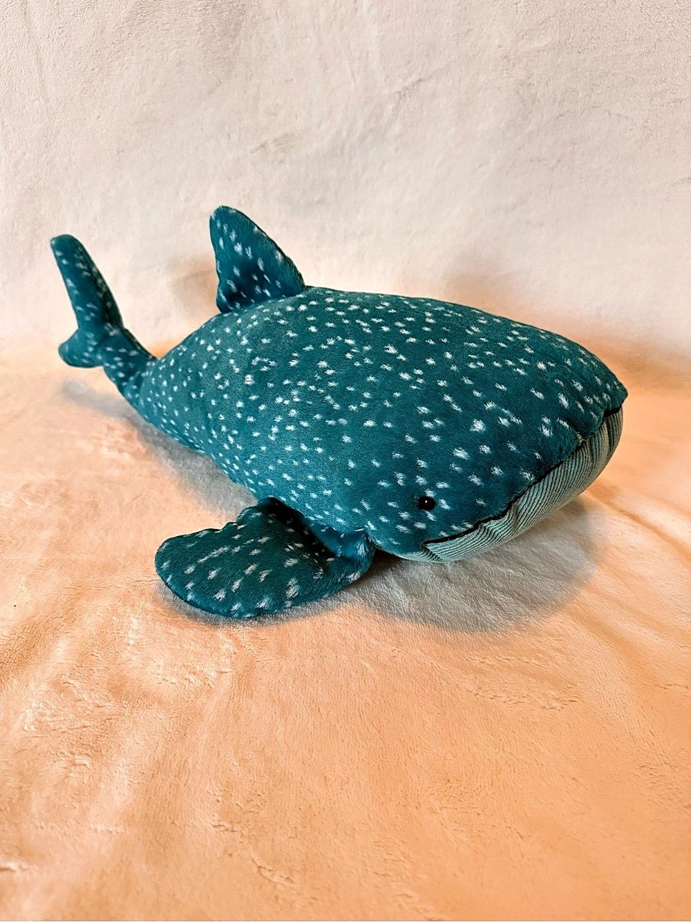 Jellycat Gobfrey Whale Shark WHL3SH 16” Blue Spotted Plush 🐋🦈